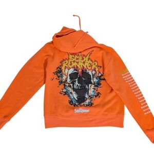 SoulRunner Tyreek Hill Graphic Fleece Orange Hoodie Championship Tour 2020
